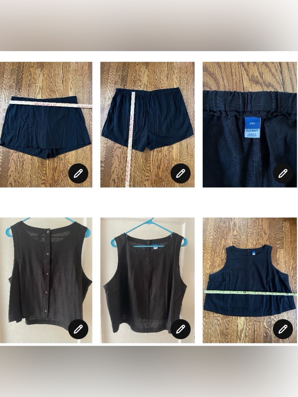 Old Navy Linen 2 Piece Set